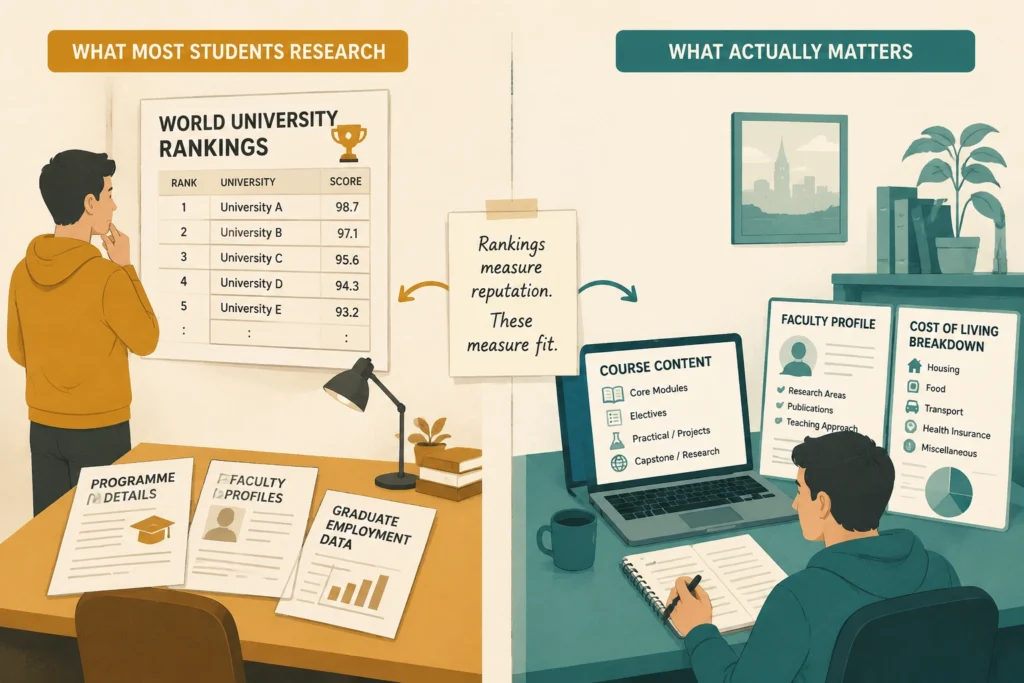 Researching the Wrong Things Before You Apply