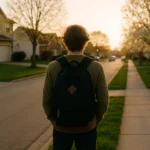 Student home again, torn between two cultures